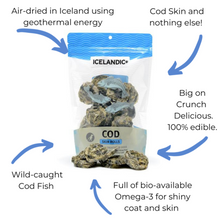 Load image into Gallery viewer, Icelandic+ Cod Skin Rolls
