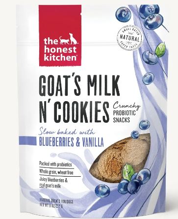 Honest Kitchen Treats - Goat's Milk N' Cookies