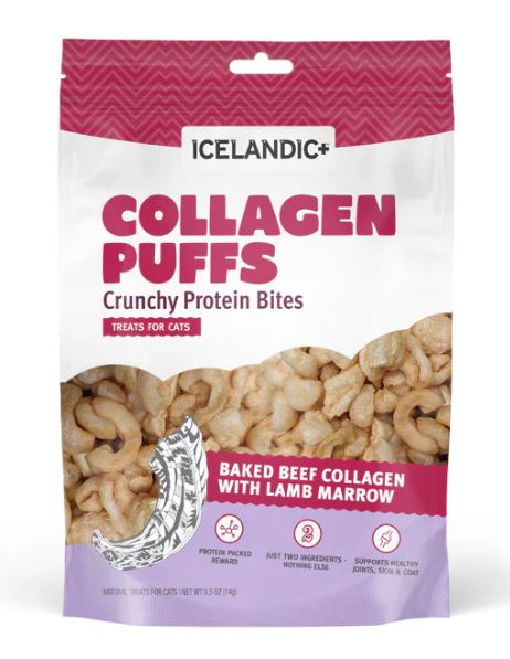 Icelandic+ Cat Collagen Beef Puffs