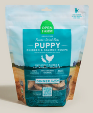 Load image into Gallery viewer, Open Farm Freeze Dried Chicken &amp; Salmon PUPPY
