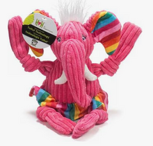 Load image into Gallery viewer, Hugglehound Knotties - Rainbow Elephant
