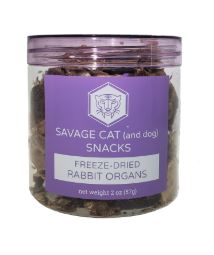 Savage Cat Freeze Dried Rabbit Organs