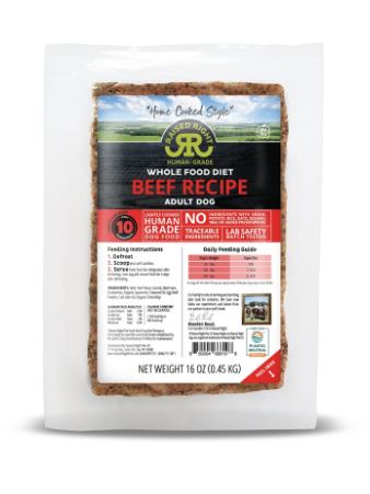 Raised Right - Lightly Cooked Whole Food Diet (Frozen)
