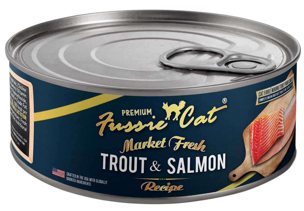 Fussie Cat Market Fresh 5.5oz Cans