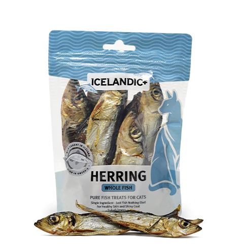 Icelandic+ Cat Treats - Whole Herring 1.5oz