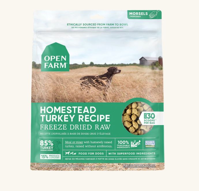 Open Farm - Freeze Dried Morsels - Turkey
